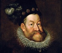 Císař Rudolf II. (1552 - 1612). Zdroj: Wikipedie, Hans von Aachen (výřez)